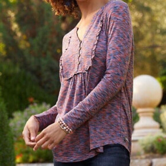 Matilda Jane Moment with You Planetarium Purple Top - Picture 1 of 7